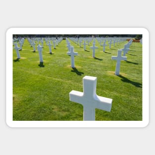 Normandy American Cemetery Sticker